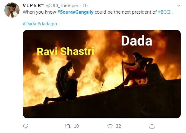 Sourav Ganguly Tweet