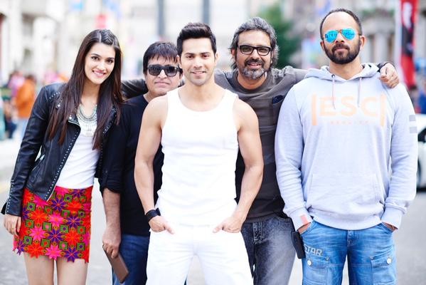 Varun Dhawan in Fun Mode On Sets of 'Dilwale' in Bulgaria