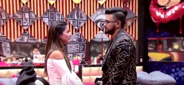 Bigg Boss 11 contestant Hina Khan with beau Rocky Jaiswal Bigg Boss 11