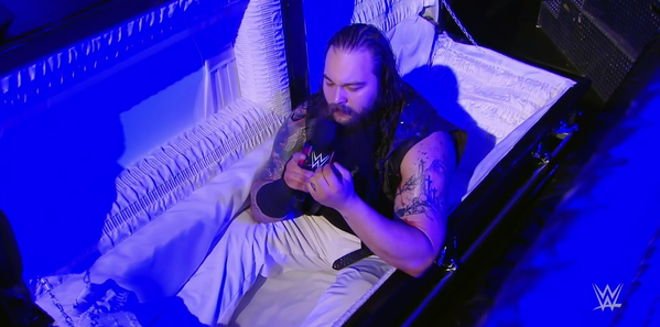 A picture of Bray Wyatt. Bray Wyatt