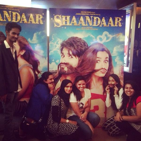 Shahid Kapoor And Alia Bhatt's Shaandaar Trailer Launch Pictures ...