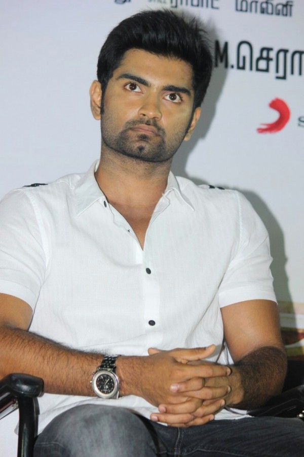 Atharva, Sri Divya and GV Prakash at Eetti audio launch 