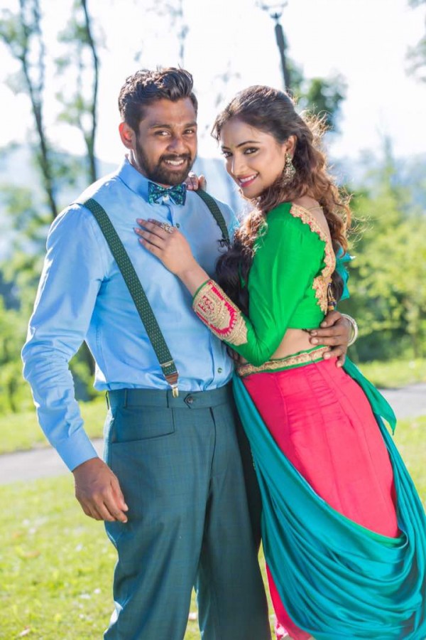 Dhruva Sarja, Rachita Ram's Bharjari movie stills - Photos 