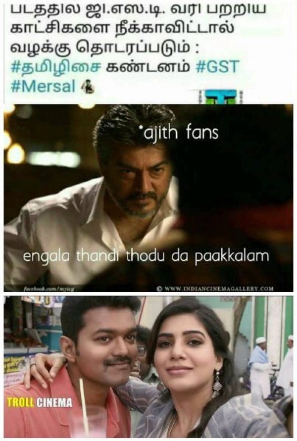 Thalapathy Vijay's Mersal memes - Photos,Images,Gallery 