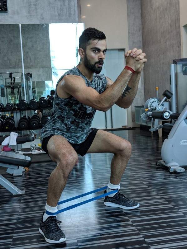 Virat Kohli gives some serious fitness goals Check out