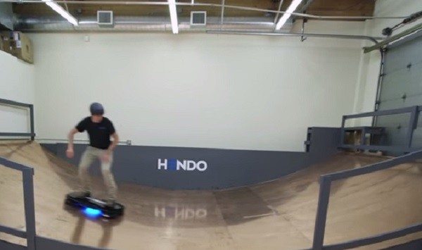 An American startup is believed to have finally created a working model of a flying hoverboard.