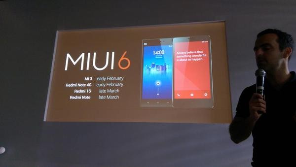 Xiaomi MIUI 6 Update For Mi 3, Redmi Note, Redmi 1S Release In India; What Are The Changes?