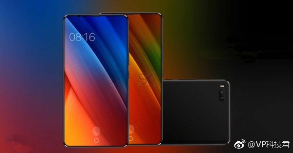 The renders by GizChina suggest that Mi 7 could launch with under-display fingerprint scanner. Xiaomi Mi 7 renders