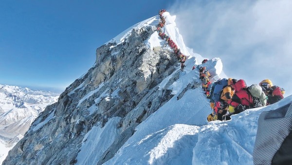 Valley of the death. Mt Everest