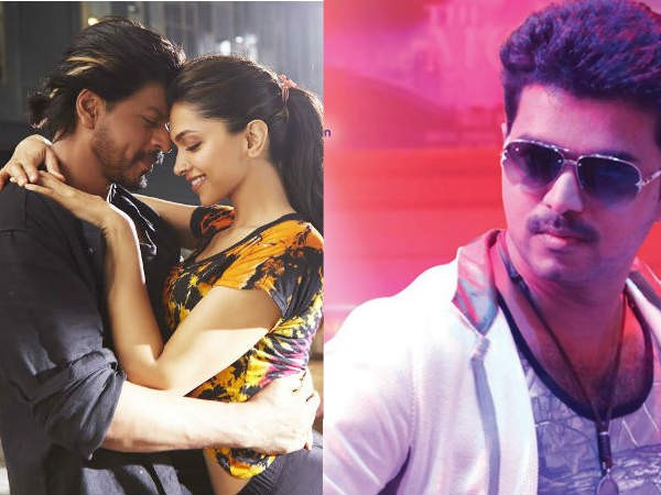 A collage of 'Happy New Year' and 'Kaththi'. 'Happy New Year', 'Kaththi' Rule Box Office in Nov