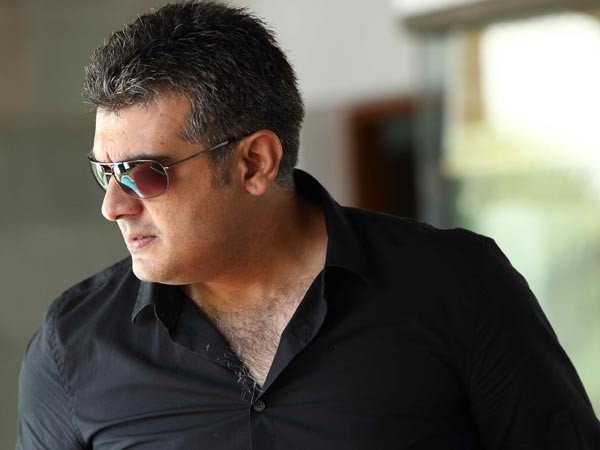 A picture of Ajith from his earlier movie Ajith