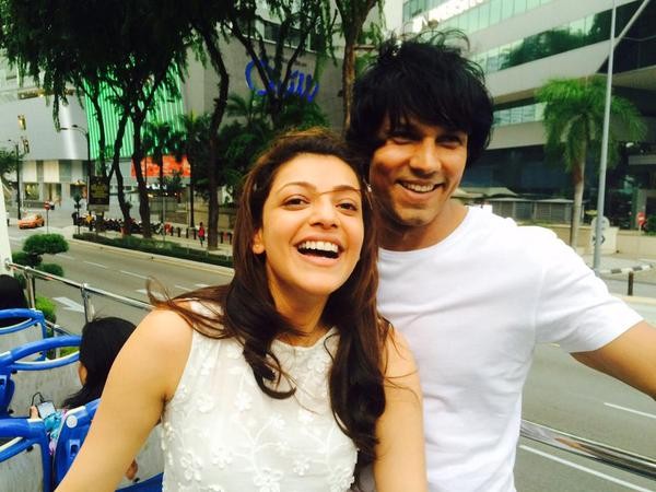 Kajal Aggarwal and Randeep Hooda Kajal Aggarwal and Randeep Hooda