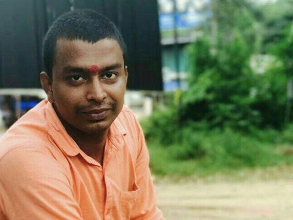 Vadekkethala Anandan (28), an RSS member was murdered in Kerala on November 12, 2017 Anandan- RSS