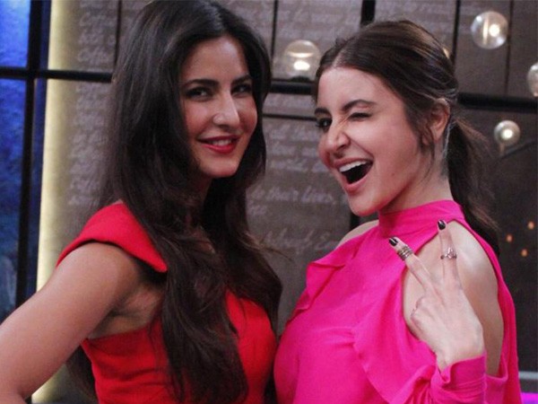Katrina Kaif and Anushka Sharma at Koffee With Karan Katrina and Anushka