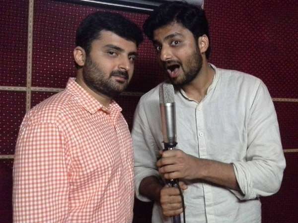 Bhandari brothers. Anup with Nirup Bhandari