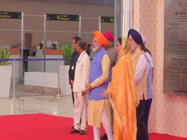 PM Modi inaugurates Integrated Check Post of Kartarpur Corridor ( Image:ANI) PM Modi