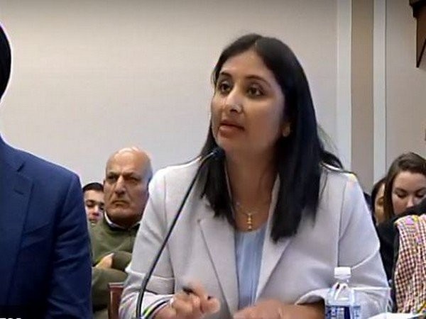 Sunanda Vashisht speaking at the US Congress Sunanda Vashisht