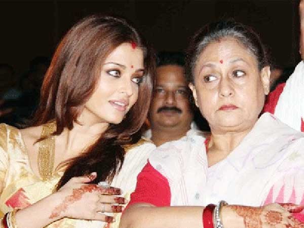 Aishwarya Rai Bachchan and Jaya Bachchan Aishwarya Rai Bachchan and Jaya Bachchan