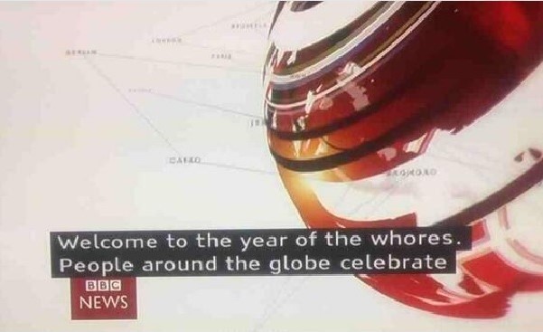 BBC Gaffe