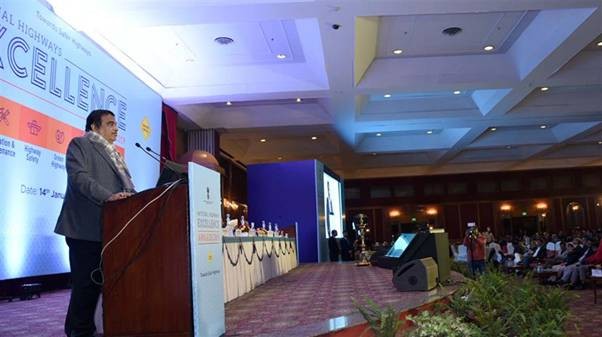 Union Minister Nitin Gadkari at the 'National Highways Excellence Awards Nitin Gadkari