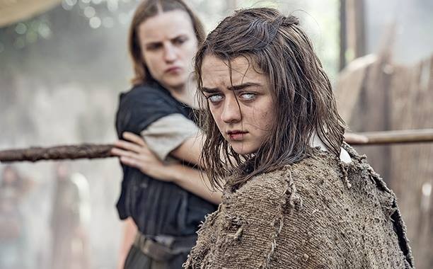 Maisie Williams as Arya Stark