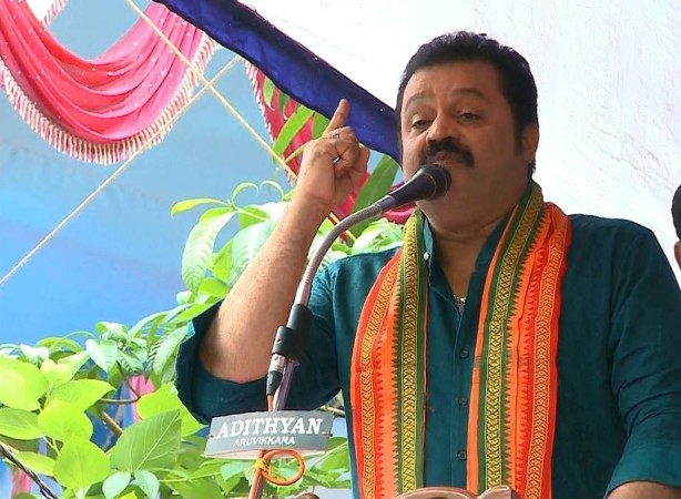 Malayalam actor Suresh Gopi. Suresh Gopi