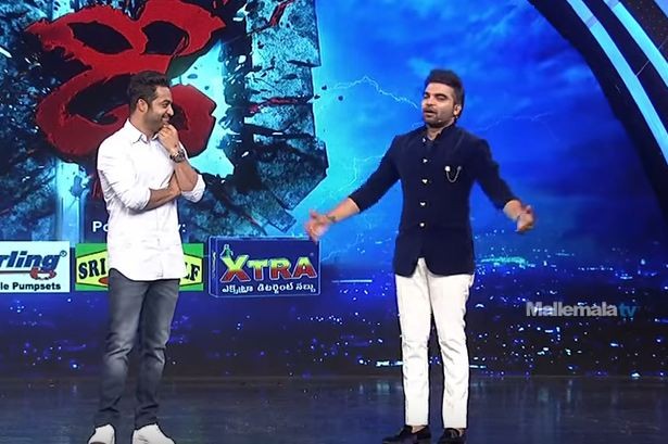 Jr NTR on Dhee 10 finale Jr NTR on Dhee 10 finale