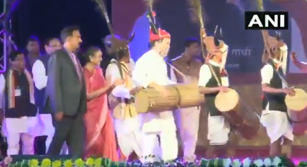rahul gandhi dance