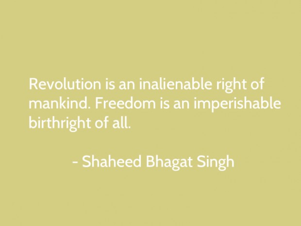 Bhagat Singh's 109th birth anniversary: Best quotes 