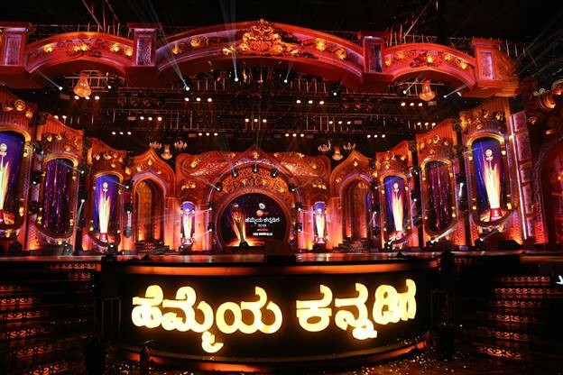 Hemmeya Kannadiga 2019, a star-studded event honors 24 achievers across 24 awards categories with an aim of recognizing and honoring the achievers of society, film and small screen industry. Zee Kannada's Hemmeya Kannadiga 2019