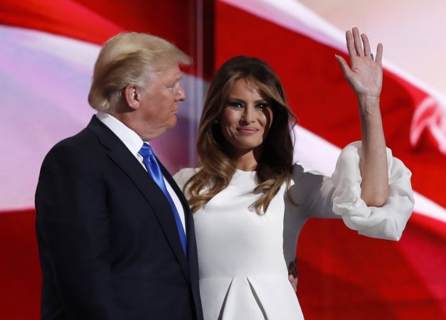 Pictured: Donald Trump and Melania Trump Melania and Donald Trump