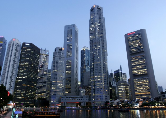 A view of the Central Business District in Singapore in this September 23, 2008 file photo (representational image). banks it spend technology disruptive digital ready non banks
