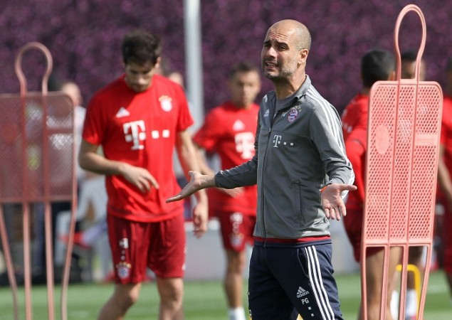 Pep Guardiola was head coach of Bayern Munich from 2013 to 2016 Pep Guardiola Bayern Munich