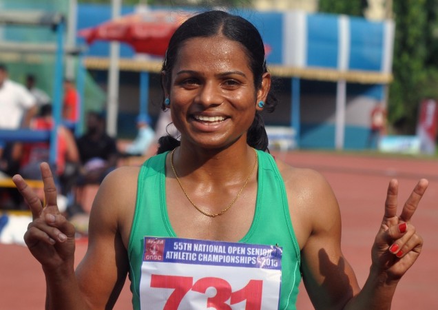 Chand had earlier been disqualified from participating due to hyperandrogenism dutee chand