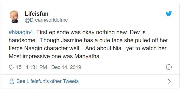 Naagin 4 twitter reactions