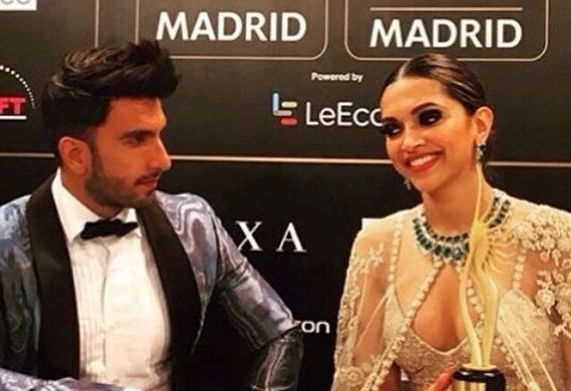 Ranveer Singh and Deepika Padukone
