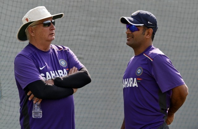 MS Dhoni Duncan Fletcher