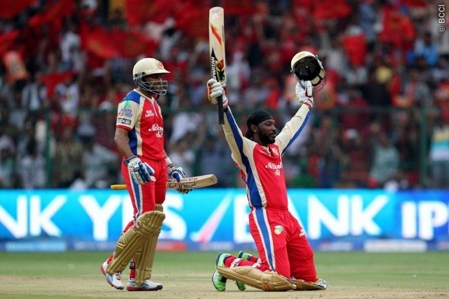 RCB Chris Gayle Tillakaratne Dilshan