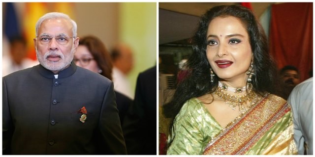 Modi and Rekha Modi and Rekha