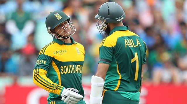 South African openers de Kock and Amla South African openers de Kock and Amla