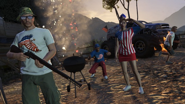 GTA Online gets Independence Day themed DLC. GTA Online