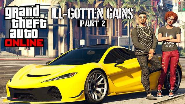 GTA 5 Online received Ill-Gotten Gains Part 2 on 8 July, 2015. GTA 5 Online