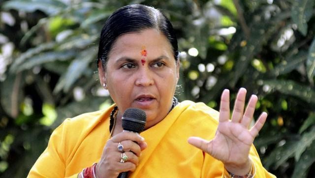 In picture: BJP leader Uma Bharti. Uma Bharti