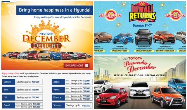 Year End Car Bargains: Hyundai, Ford and Toyota Target Buyers with Whopping Discounts up to ₹1.5 Lakh Year End Car Bargains: Hyundai, Ford and Toyota Target Buyers with Whopping Discounts up to ₹1.5 Lakh