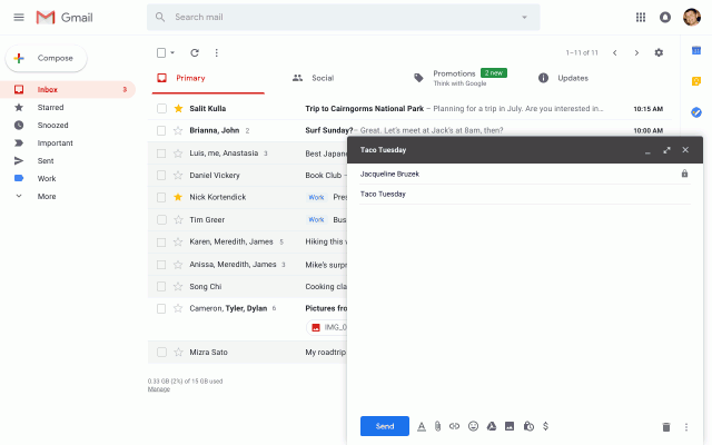 Google I/O 2018: Gmail will soon help you compose emails with the help of a new feature called 'smart compose' Google I/O 2018 Gmail