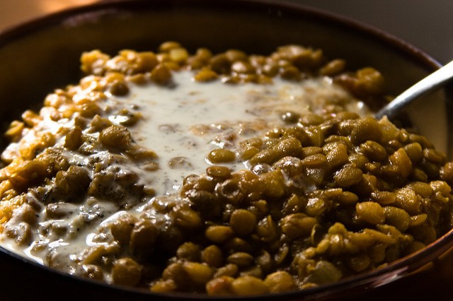 Lentils are a great source of protein and can easily be included in your daily diet. Lentil