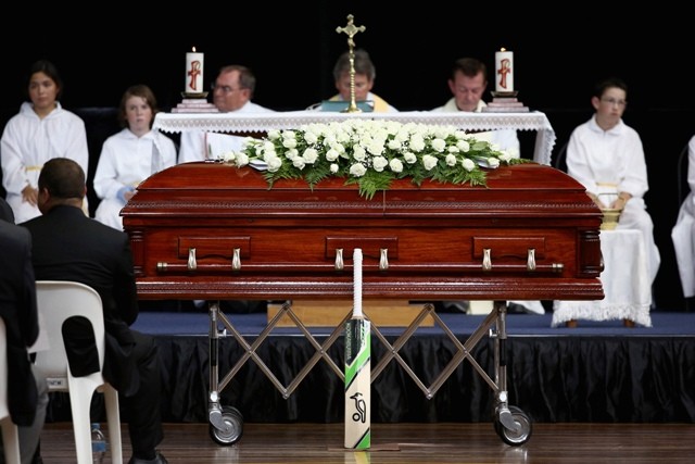 After Phil Hughes' death, an umpire and a cricketer has died after being hit by the ball in just two months Phil Hughes funeral