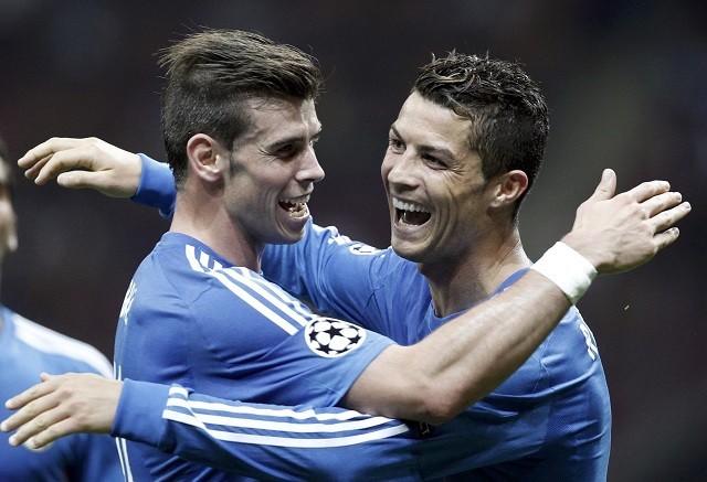 Cristiano Ronaldo and his Real Madrid teammate Gareth Bale were linked with a move away from the Spanish club. Bale Ronaldo Real Madrid