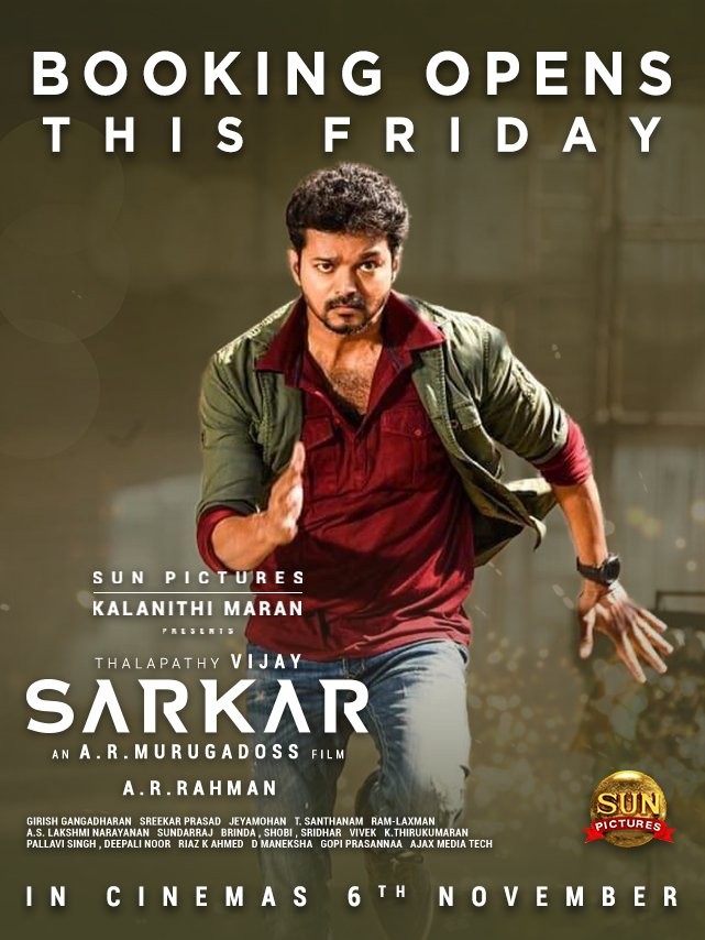 Sarkar countdown: New posters of Vijay starrer leaves 