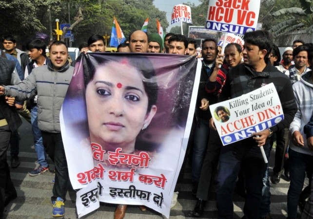 Vemula's suicide triggered widespread protests, primarily by Left groups, across India with protesters alleging that the action against him and his friends was taken at the behest of complaints by BJP leaders and Union ministers. Rohith Vemula
